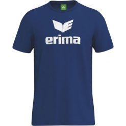 Erima Promo T-shirt New Navy Junior. Niebieskie t-shirty damskie Erima, m, bez wzorów, z bawełny, klasyczne, bez kołnierzyka. Za 112.00 zł.
