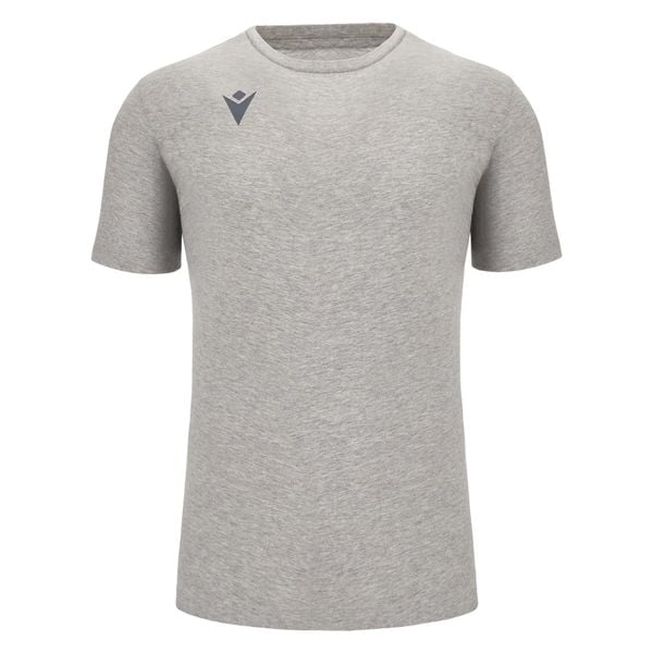 Koszulka Macron Boost Eco. Szare t-shirty damskie Macron, s, bez wzorów, z bawełny, eleganckie, bez kołnierzyka. Za 310.60 zł.