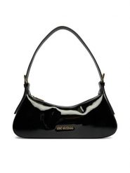 LOVE MOSCHINO Torebka JC4390PP0OKE2000 Czarny. Czarne torebki do ręki damskie Love Moschino, bez wzorów, ze skóry, bez dodatków. Za 659.99 zł.