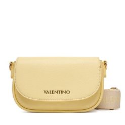 Torebka Valentino. Żółte listonoszki damskie Valentino, bez wzorów, bez dodatków. Za 569.99 zł.