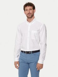 Boss Koszula S-Roan-Bd-E-1P-C-242 50515142 Biały Slim Fit. Białe koszule męskie Boss, m, bez wzorów, z bawełny, biznesowe, bez kołnierzyka, bez ramiączek. Za 349.99 zł.