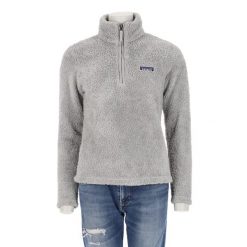Second life - Kobiety Szary Polarowy Sweter Los Gatos - Jak nowy. Szare swetry damskie Patagonia, bez wzorów, z polaru, sportowe, bez kołnierzyka, bez ramiączek, bez kaptura. Za 253.76 zł.
