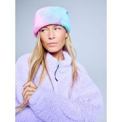 Czapka - Teddy Twist - Różowo-niebiesko-żółta. Niebieskie czapki i kapelusze damskie POEDERBAAS, na zimę, bez wzorów, sportowe. Za 221.12 zł.