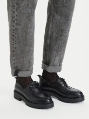 G-Star Raw Półbuty CEO-WI34-3410-18513 Czarny. Czarne półbuty damskie G-Star Raw, bez wzorów, ze skóry, retro, bez obcasa, na płaskiej podeszwie, bez zapięcia. Za 329.99 zł.
