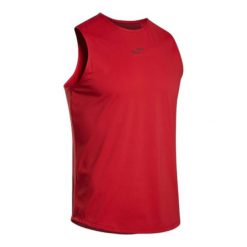 Tank top Joma Challenge. Czerwone t-shirty męskie Joma, m, bez wzorów, z bawełny, klasyczne, bez kołnierzyka. Za 142.50 zł.