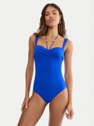Triumph Strój kąpielowy Summer Twist OPD 01 10226488 Niebieski. Niebieskie kostiumy jednoczęściowe damskie Triumph, bez wzorów, z syntetyku. Za 339.99 zł.