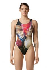 Strój Kąpielowy Akron Billie – Rozmiar 30. Białe kostiumy jednoczęściowe damskie AKRON, bez wzorów, z materiału, eleganckie, na fitness i siłownię. Za 157.54 zł.