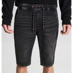 Jeansowe szorty z regulacją - Szary. Szorty męskie marki Cropp. Za 119.99 zł.