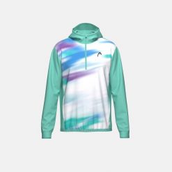 Bluza sportowa męska Head Topspin. Niebieskie bluzy męskie Head, m, bez wzorów, z kapturem. Za 342.00 zł.