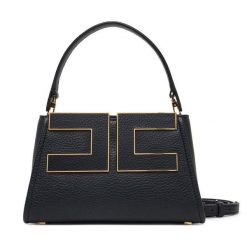 Torebka Elisabetta Franchi. Czarne torebki do ręki damskie Elisabetta Franchi, bez wzorów, bez dodatków. Za 1,539.00 zł.