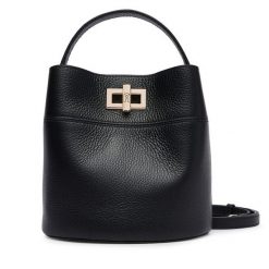 Torebka Furla. Czarne torebki do ręki damskie Furla, bez wzorów, klasyczne, bez dodatków. Za 1,179.00 zł.