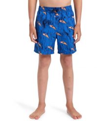 Szorty kąpielowe dla Chłopcy NEXT GEN 14" Niebieski. Niebieskie szorty dla chłopców Quiksilver, bez wzorów, z materiału. Za 159.99 zł.