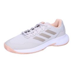 Damskie buty do tenisa adidas GameCourt 2. Szare obuwie sportowe damskie Adidas, bez wzorów, tenisowe. Za 281.25 zł.