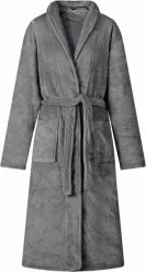 VidaXL vidaXL Szlafrok bez kaptura Ciemnoszary s Flanela. Szlafroki męskie vidaXL, m, bez wzorów, bez ramiączek, bez kaptura. Za 122.99 zł.