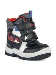 Geox Śniegowce B Flanfil Boy B Abx B363VA 054FU C0245 M Czarny. Czarne buty zimowe chłopięce Geox, bez wzorów, ze skóry, bez zapięcia. Za 309.99 zł.