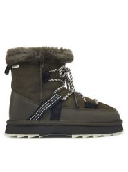 EMU Australia Śniegowce Blurred W12641 Khaki. Brązowe śniegowce i trapery damskie Emu Australia, ze skóry. Za 889.99 zł.