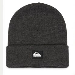 Czapka Quiksilver. Szare czapki i kapelusze męskie Quiksilver, na zimę, bez wzorów. Za 119.99 zł.