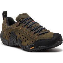 Buty trekkingowe na co dzień męskie MERRELL INTERCEPT skóra duży rozmiar. Zielone trekkingi męskie Merrell, trekkingowe. Za 569.00 zł.