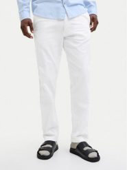 Jack & Jones Spodnie materiałowe Kane 12274977 Biały Relaxed Fit. Białe spodnie materiałowe męskie Jack & Jones, m, bez wzorów, z bawełny. Za 129.99 zł.