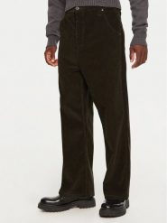 AMI Paris Spodnie materiałowe HTR102 CO0089 Brązowy Regular Fit. Brązowe spodnie materiałowe męskie AMI PARIS, m, bez wzorów, z materiału. Za 1,089.00 zł.