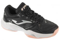 Buty do tenisa damskie, Master 1000 Lady 25 TM10LW. Czarne obuwie sportowe damskie Joma, bez wzorów, z materiału, tenisowe. Za 199.00 zł.