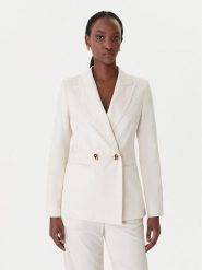 Marella Marynarka Tropico 2613041121 Biały Regular Fit. Białe żakiety damskie Marella, bez wzorów, z syntetyku. Za 1,309.00 zł.