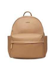 MEXX Plecak C-MEXX-L-006-08 Beżowy. Brązowe plecaki damskie Mexx, bez wzorów, z materiału. Za 199.99 zł.