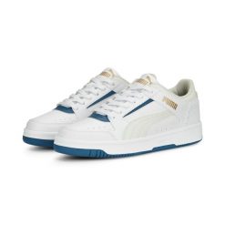 Buty Sportowe Męskie Puma Rebound Joy Low. Białe buty sportowe męskie Puma, z gumy, bez zapięcia, trekkingowe. W wyprzedaży za 189.00 zł.