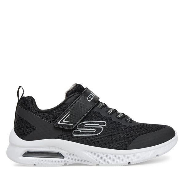 Sneakersy Skechers. Czarne trampki i tenisówki chłopięce Skechers, bez wzorów, bez zapięcia. Za 123.99 zł.
