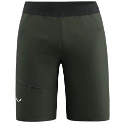 Szorty kompresyjne Salewa Puez 4. Niebieskie szorty męskie Salewa, m, bez wzorów, z materiału. Za 303.99 zł.