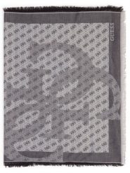 GUESS Damski tkany szalik Kobiety szary wzorzysty, ONE SIZE. Szare szaliki i chusty damskie Guess, z aplikacjami, z tkaniny, eleganckie. Za 229.95 zł.