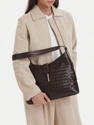 MEXX Torebka CEO-MEXX-S-005-10 Brązowy ciemny. Brązowe torebki do ręki damskie Mexx, bez wzorów, ze skóry, bez dodatków. Za 269.99 zł.