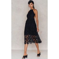 NA-KD Boho Sukienka z ażurową koronką - Black. Sukienki damskie marki NA-KD Boho. Za 242.95 zł.