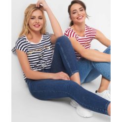 Nietoperzowa koszulka w paski. T-shirty damskie marki Orsay. Za 29.99 zł.