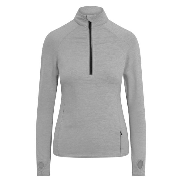 Bluza Damska CoolFlex Half Zip Top. Czarne bluzy damskie JUST COOL, xl, bez wzorów, bez kaptura. Za 128.99 zł.