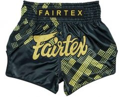 Spodenki Muay Thai Fairtex BS1931 Czarne-Złote S. Czarne krótkie spodenki sportowe męskie FAIRTEX, l, bez wzorów, z materiału. Za 279.00 zł.