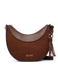 Liu Jo Torebka AF6186 T760A Brązowy. Brązowe torebki do ręki damskie Liu Jo, bez wzorów, z materiału, bez dodatków. Za 469.99 zł.
