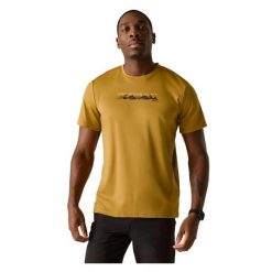 T-shirt Męski Z Górą Fingal Slogan. Zielone t-shirty męskie Regatta, m, bez wzorów, z materiału, bez kołnierzyka. Za 70.99 zł.