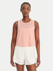 Under Armour T-Shirt Motion 6011229 Różowy Slim Fit. Czerwone koszulki sportowe damskie Under Armour, xs, bez wzorów, z syntetyku, bez kołnierzyka, bez ramiączek, na fitness i siłownię. Za 119.99 zł.