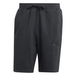 Szorty polarowe adidas All Szn. Czarne szorty męskie Adidas, l, bez wzorów, z materiału, eleganckie. Za 186.95 zł.