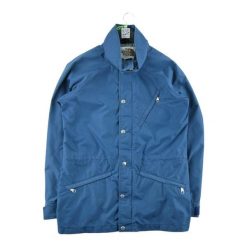 Second life - Parka męska vintage 70s - Stan bardzo dobry. Niebieskie parki męskie The North Face, l, bez wzorów, z nylonu, eleganckie, bez kaptura. Za 255.56 zł.