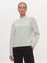 Calvin Klein Bluza Hero Logo K20K205450 Niebieski Regular Fit. Niebieskie bluzy damskie Calvin Klein, xs, bez wzorów, z bawełny, bez kaptura. Za 359.99 zł.
