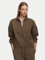 Reebok Bluza Lidka RK25979CCW Brązowy Relaxed Fit. Brązowe bluzy damskie Reebok, xs, bez wzorów, z bawełny, bez kaptura. Za 199.99 zł.