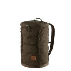 Plecak miejski Fjallraven Singi 20 - dark olive. Brązowe plecaki damskie Fjällräven, bez wzorów. Za 443.99 zł.