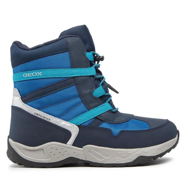 Śniegowce Geox. Czarne śniegowce dziewczęce Geox, bez zapięcia. Za 289.99 zł.