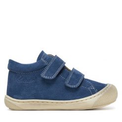 Sneakersy Naturino. Niebieskie trampki i tenisówki chłopięce Naturino, bez wzorów, bez zapięcia. Za 189.99 zł.
