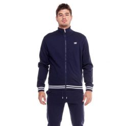 Męski dres ze stójką i zamkiem Welcome Back. Białe buty sportowe męskie LEONE 1947 APPAREL, z dresówki, bez zapięcia, na fitness i siłownię. W wyprzedaży za 249.40 zł.