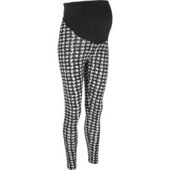 Legginsy ciążowe wzorzyste bonprix czarno-biały wzorzysty. Czarne legginsy damskie bonprix. Za 54.99 zł.