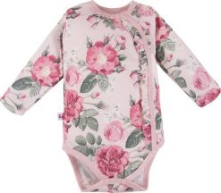 Ewa Klucze Body z długim rękawem róż rozpinane niemowlęce Roses Ewa Klucze Eevi 68. Czerwone body niemowlęce Ewa Klucze, bez wzorów, bez ramiączek. Za 41.99 zł.