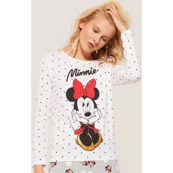Koszulka piżamowa Minnie Mouse - Biały. Koszule nocne damskie House. Za 39.99 zł.
